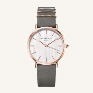 ROSEFIELD The West Village Elephant Grey Watch Gift Set NWT